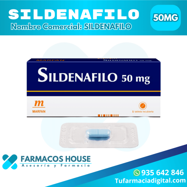 Envase de Sildenafil junto a una imagen sugerente que refleje intimidad y pasión.
