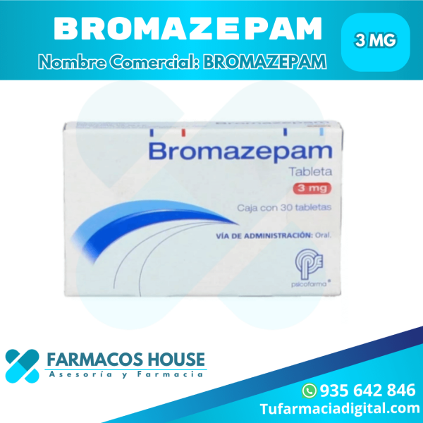 Venta de Bromazepam en Lima - Solución para la ansiedad