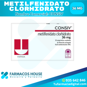 Venta de Consiv 36 mg en Lima - Supera el TDAH con Confianza y Efectividad