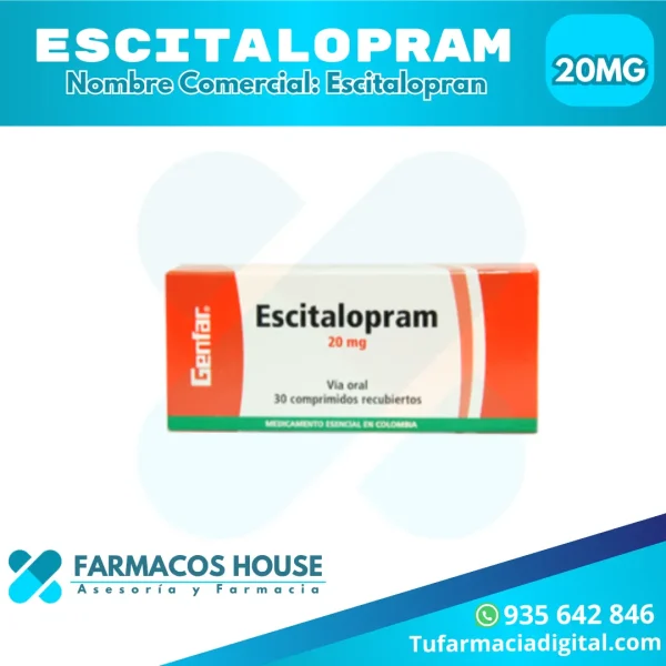Venta de Escitalopram 10 mg