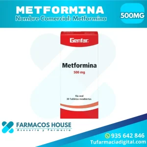 Venta de Metformina 500 mg
