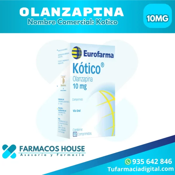 Venta de Olanzapina 10 mg